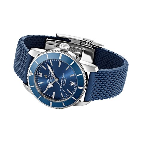 breitling superocean heritage rubber strap|breitling superocean 42 rubber strap.